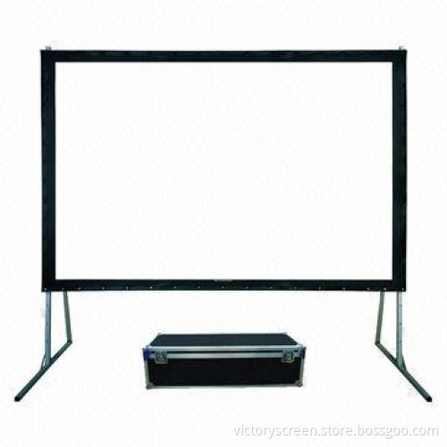 Fast Fold Projection Screen with Flight Case